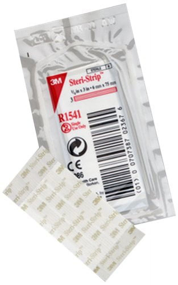 Certi-Strip™ Plastic Adhesive Strips - 1 x 3 - QC Supply
