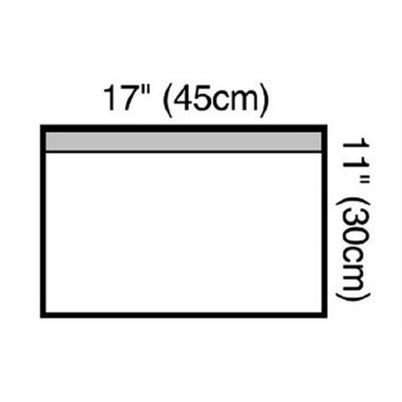 Steri-drape Small Towel With Adhesive Strip, 17-5/8" X 11-3/4" Box (10 Each)