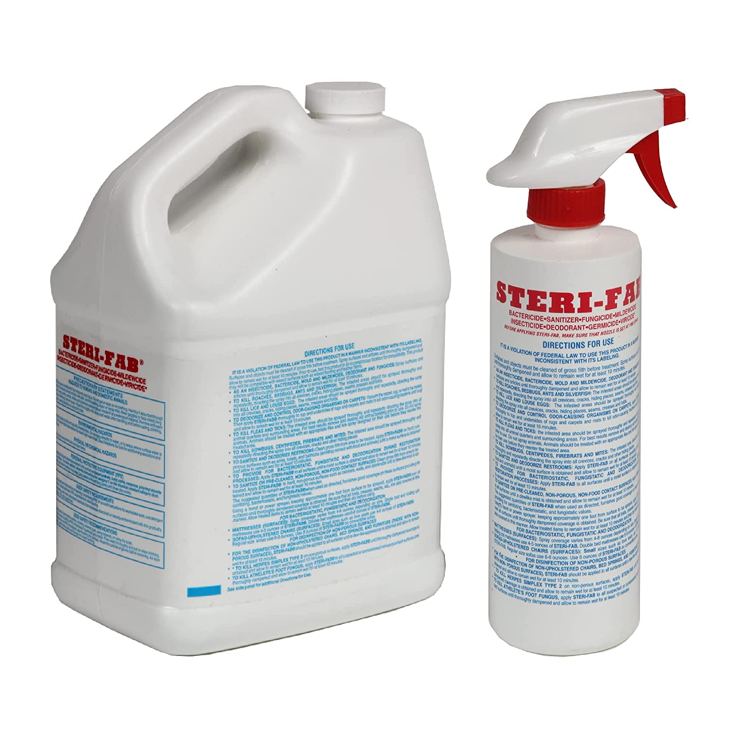 Sterifab Bed Bug, Flea, Mite Killer Spray Kit for Mattresses, Sofa, Furniture