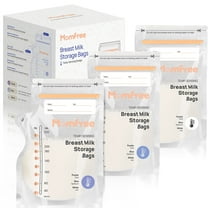 Sterile Breastmilk Storage Bag with Pour Spout 8 Ounce, Temp-Sensing Color Change, Fast Freeze & Thaw Breast Milk Bags for Baby Bottle Feeding, No-Leak Milk Freezer Storage Pouches 60pcs