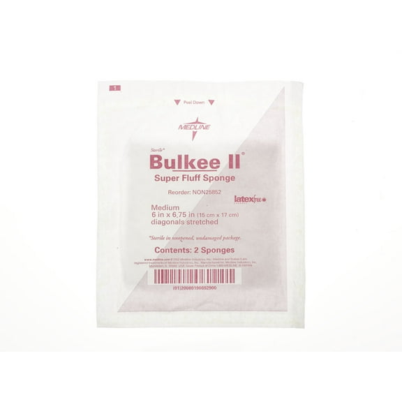 Sterile Bulkee Super Fluff Sponge