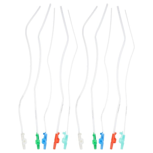 Sterile Catheter,10Pcs Disposable Suction Tubes Household Manual Aspirator Tubes Suction Catheters
