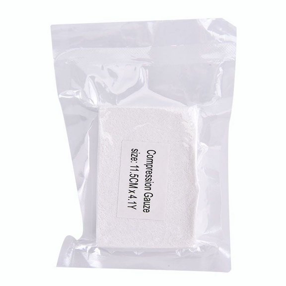 Sterile Compressed Gauze for Emergency Wound Dressing, First Aid and Trauma `AL