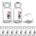 thumbnail image 1 of Sterile Empty Vials With Reuse Cap And 13 mm Self Healing Injection Port,Buckle Glass Vials ,Sterile Package,Clear 3ml 10pcs, 1 of 2