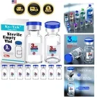 Sterile Empty Vials with Self Healing Injection Port,with Flip Off Aluminum C...