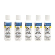 Sterile Eye Wash Dog Grooming Tear Stain Remover Soothing Gentle Formula 4oz Five Bottles