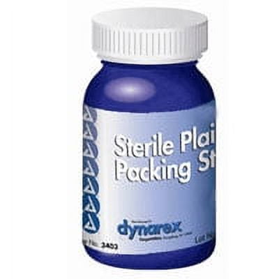 Sterile Gauze Plain Packing Strip, 1 Inch X 5Yards, 1Strip/Bottle Ea, 6 Pack