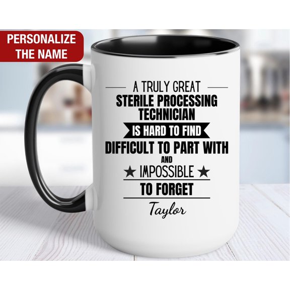 Sterile Processing Technician Personalized Gift Sterile Processing Technician Thank You Mu