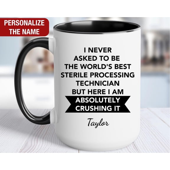 Sterile Processing Technician Personalized Gift Worldamp39s Best Sterile Processing Techni