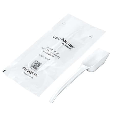 Sterile Sampling Scoops, 2 oz (60 mL); 100/Cs$$Office