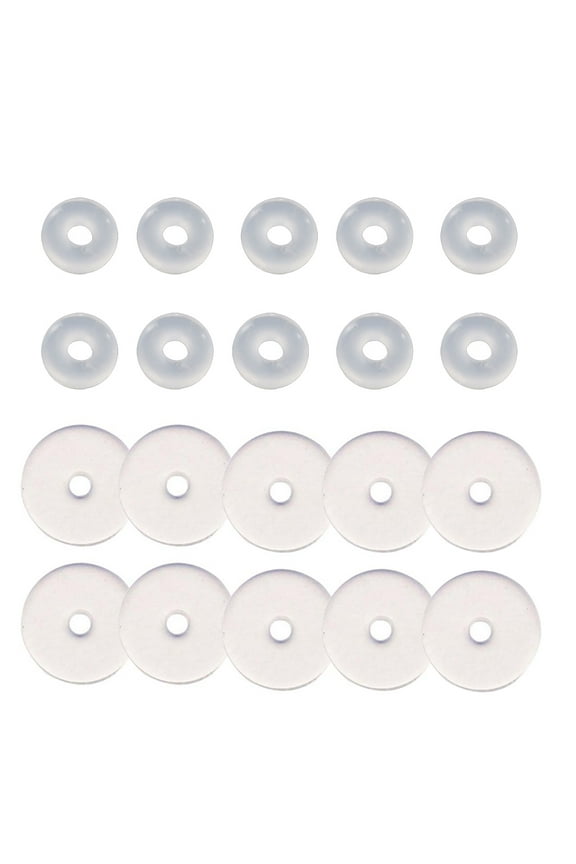 Sterile Silicone Flexible Piercing Healing Disc Disk No Pull No Bump 7mm 9mm
