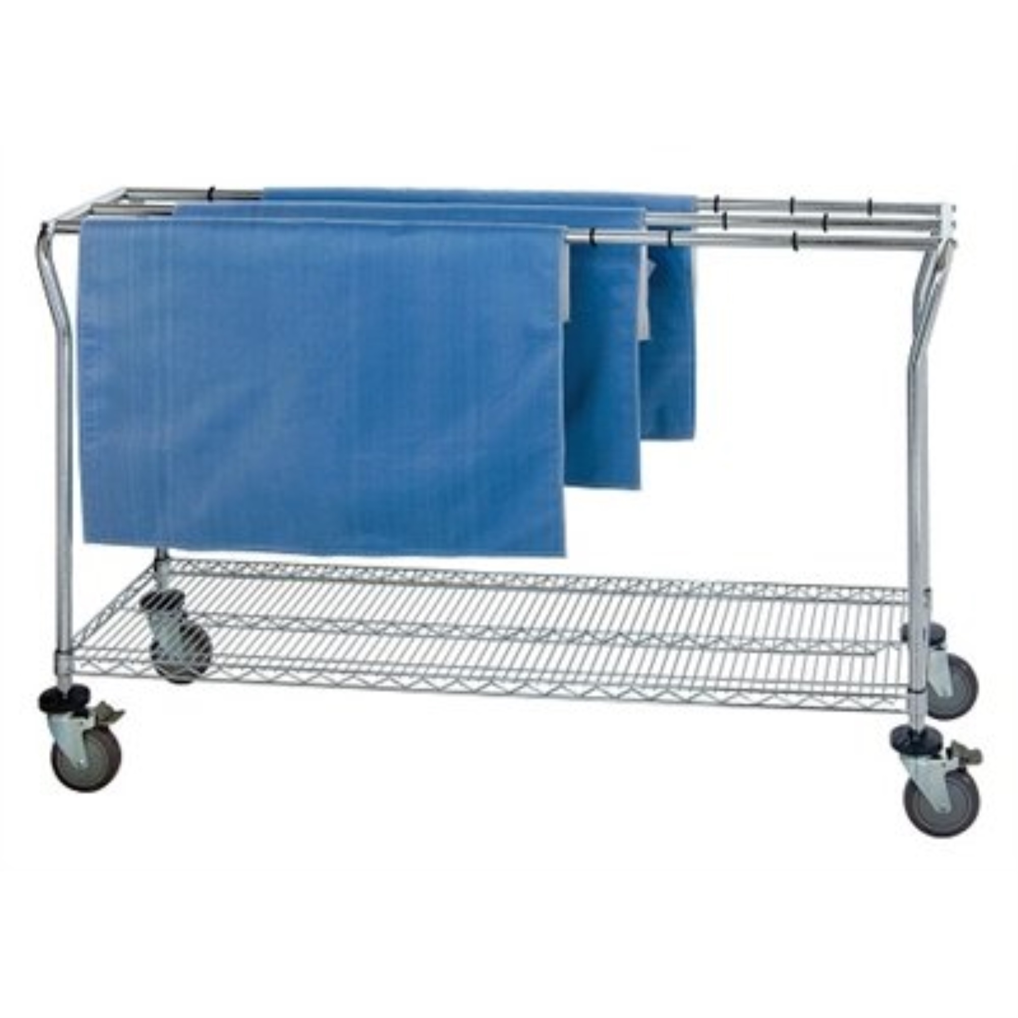 Sterile Wrap Cart, low profile, 63"W x 18"D x 391/2"H, 1200 lbs. load