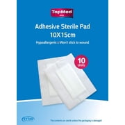 Sterile adhesive pad 10 Count 10 X 15 CM 3.9 X 5.9 Inch