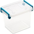 thumbnail image 1 of Sterilite 0.625-Gallon (2.5-Quart) Modular Latch Storage Box Set, Set of 18, 1 of 1