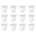 thumbnail image 1 of Sterilite Bathroom Trash Can, 1.5 Gallon Small Plastic Garbage Bucket Bin with No Lid, White, 12 Count, 1 of 8
