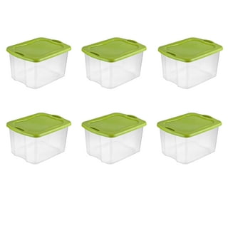 Sterilite 70 Qt Clear Plastic Stackable Storage Bin with Latching Lid, (4  Pack) - On Sale - Bed Bath & Beyond - 35706762