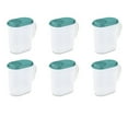 thumbnail image 1 of Sterilite 1 Gal. Pitcher Blue Atoll Set of 6, 1 of 6