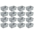thumbnail image 1 of Sterilite 10 x 8 x 4.25 Inch Woven Rectangular Short Basket (16 Pack), 1 of 11
