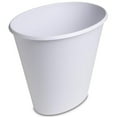thumbnail image 1 of Sterilite 10198012 White Oval Wastebasket, 10 Quart, 1 of 2