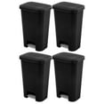 thumbnail image 1 of Sterilite 11.9 Gal Rectangle Step On Trash Kitchen Wastebasket (4 Pack), 1 of 10