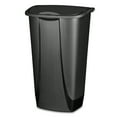 thumbnail image 1 of Sterilite 11 Gal. SwingTop Wastebasket Black, 1 of 7