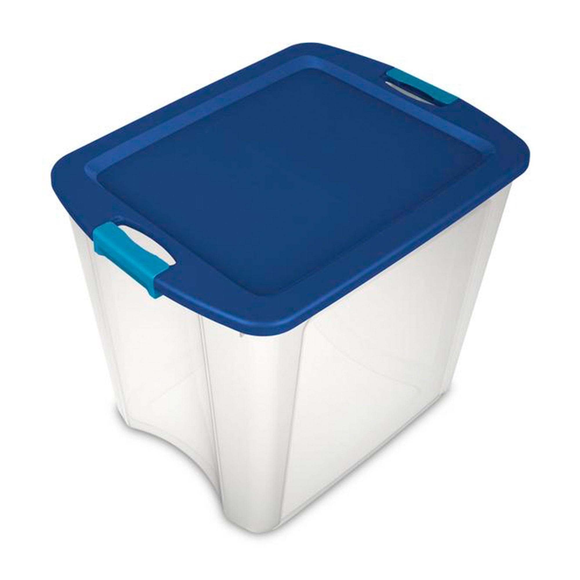 Sterilite 12 Gallon Latch and Carry Storage Tote Box Container, Clear (18  Pack)