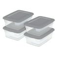 thumbnail image 1 of Sterilite 12 Qt Box,Titanium, Set of 4, 1 of 10