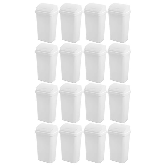 Sterilite Swing Top Wastebasket