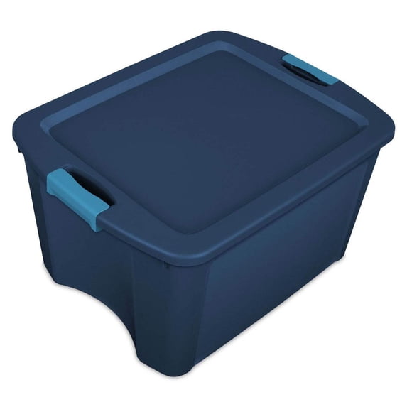 Sterilite 1446740618 Gallon Latch and Carry Storage Tote Box Containers(18 Pack)