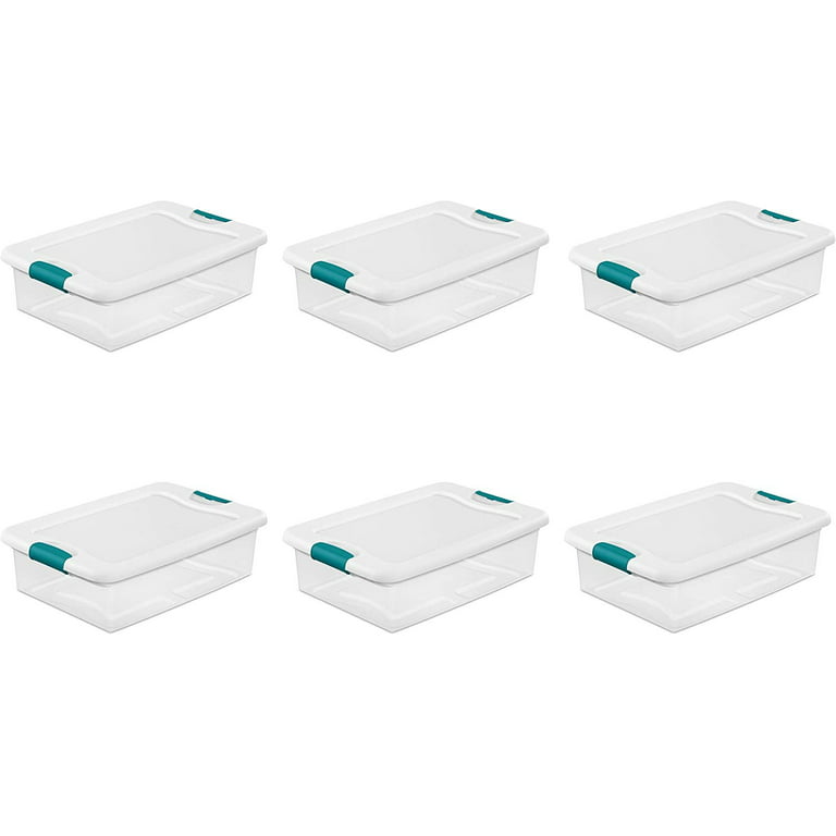 https://i5.walmartimages.com/seo/Sterilite-14968006-32-quart-30-L-Latching-Box-with-Clear-Base-White-Lid-and-Colored-Latches-6-Pack_2de2e468-444a-46c3-8921-17bc1fbb78d3.965b3dc2eca933cdcc19a22196b45144.jpeg?odnHeight=768&odnWidth=768&odnBg=FFFFFF