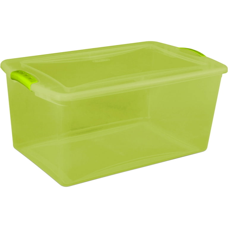 Sterilite 16.5-Gallon (66-Quart) Latch Storage Box, Set of 6 - Walmart.com