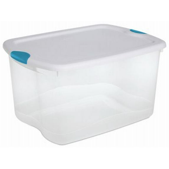 Sterilite, 64 Qt./61 L Latching Box, White