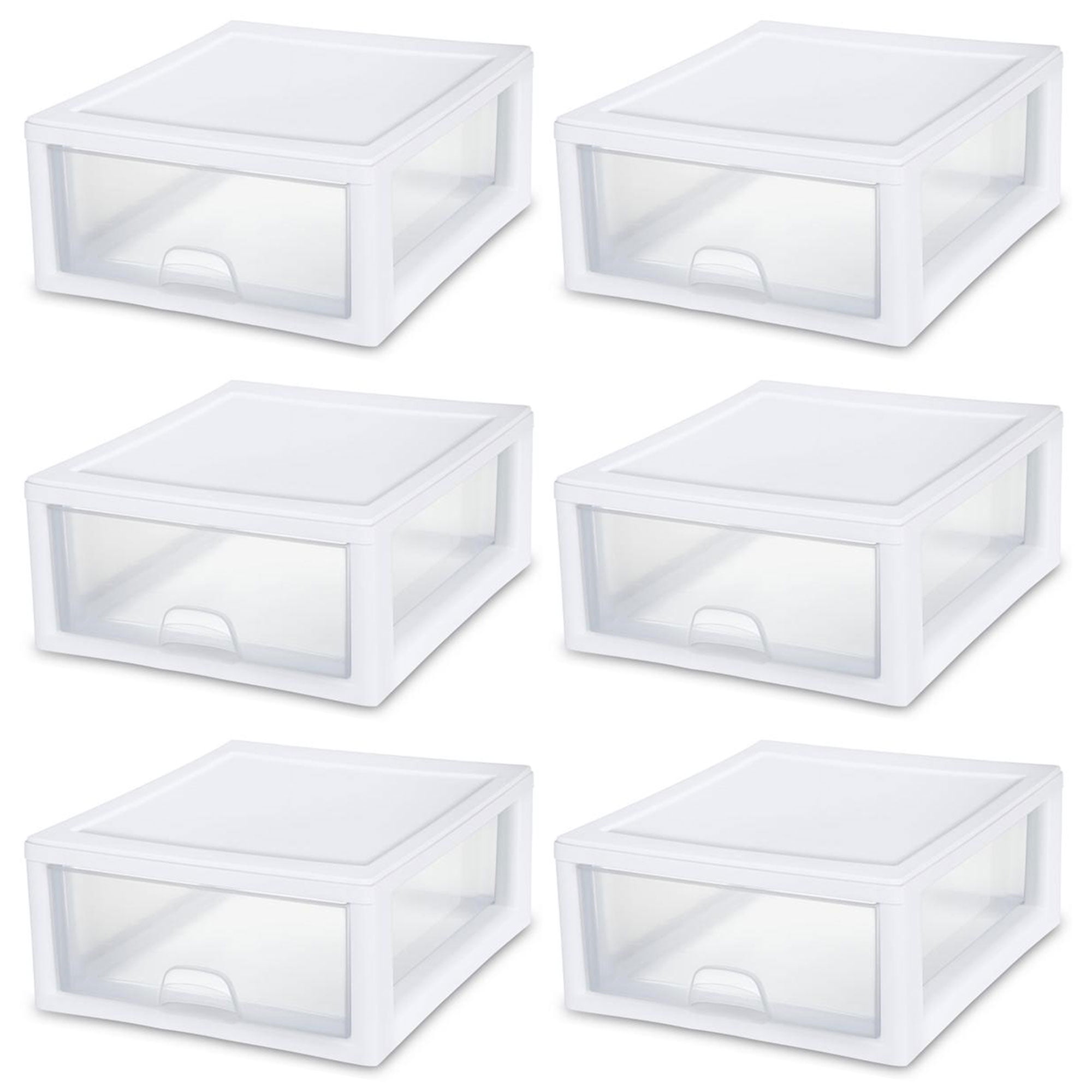 Sterilite 16 qt. Plastic Stacking Storage Container Box w/ Lid in