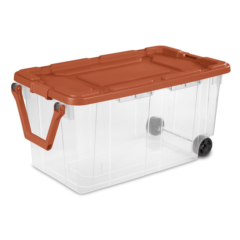 Sterilite 160 Qt. Wheeled Storage Box - Jumbo Size - Durable