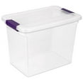 thumbnail image 1 of Sterilite 17631706 27-Quart ClearView Latch Box Storage Tote Container (36 Pack), 1 of 8