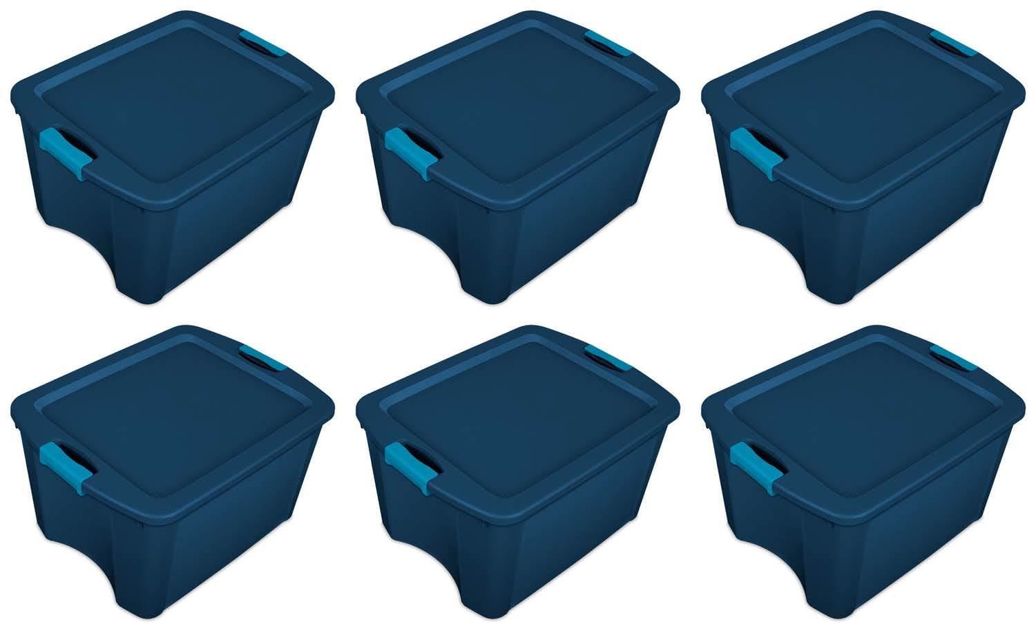 Sterilite 18 Gallon Storage Box - Marine Blue, 18 gal - Kroger