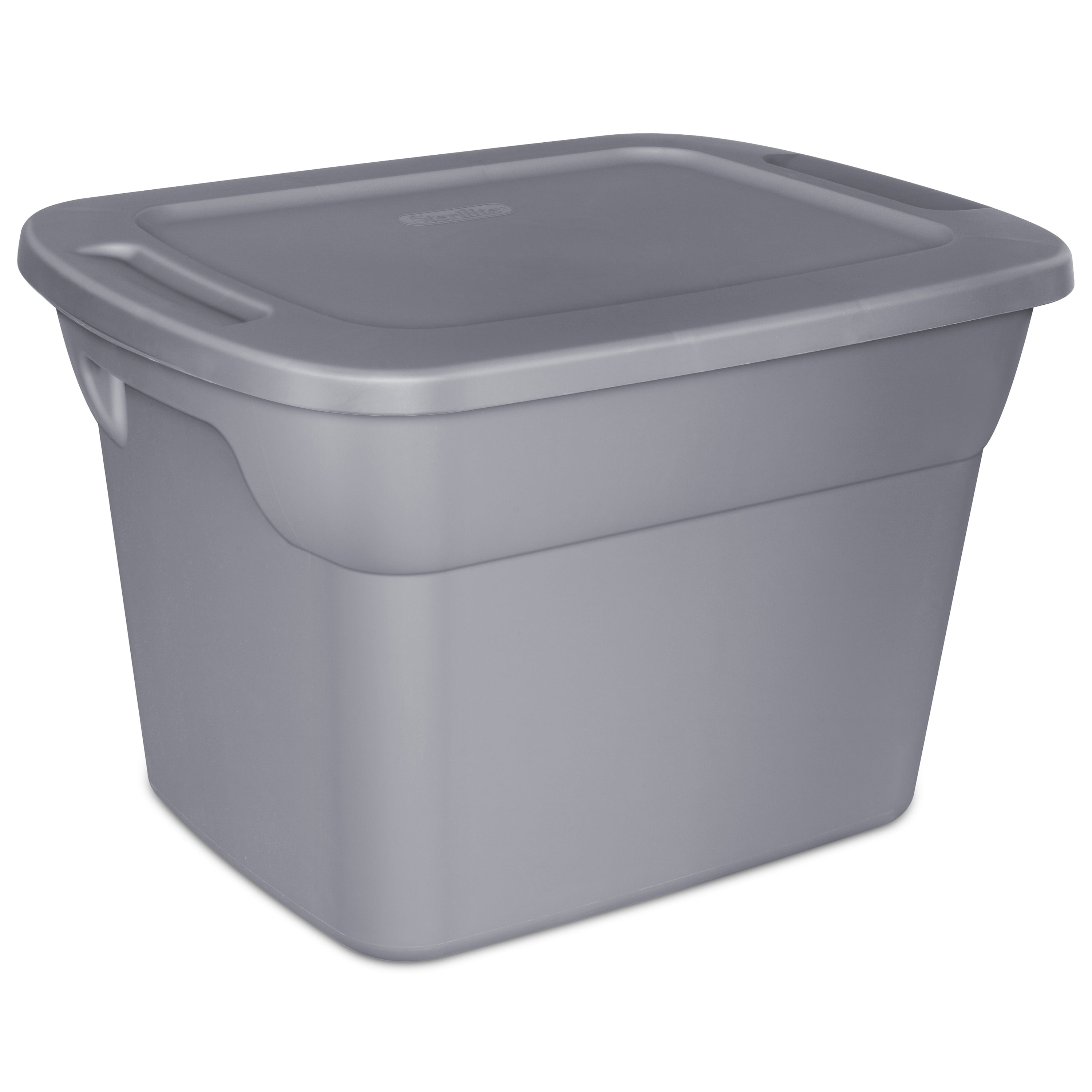 Sterilite 18 Gal Stackable Storage Box Container w/Handles, Blue Summer (8  Pack), 1 Piece - Gerbes Super Markets