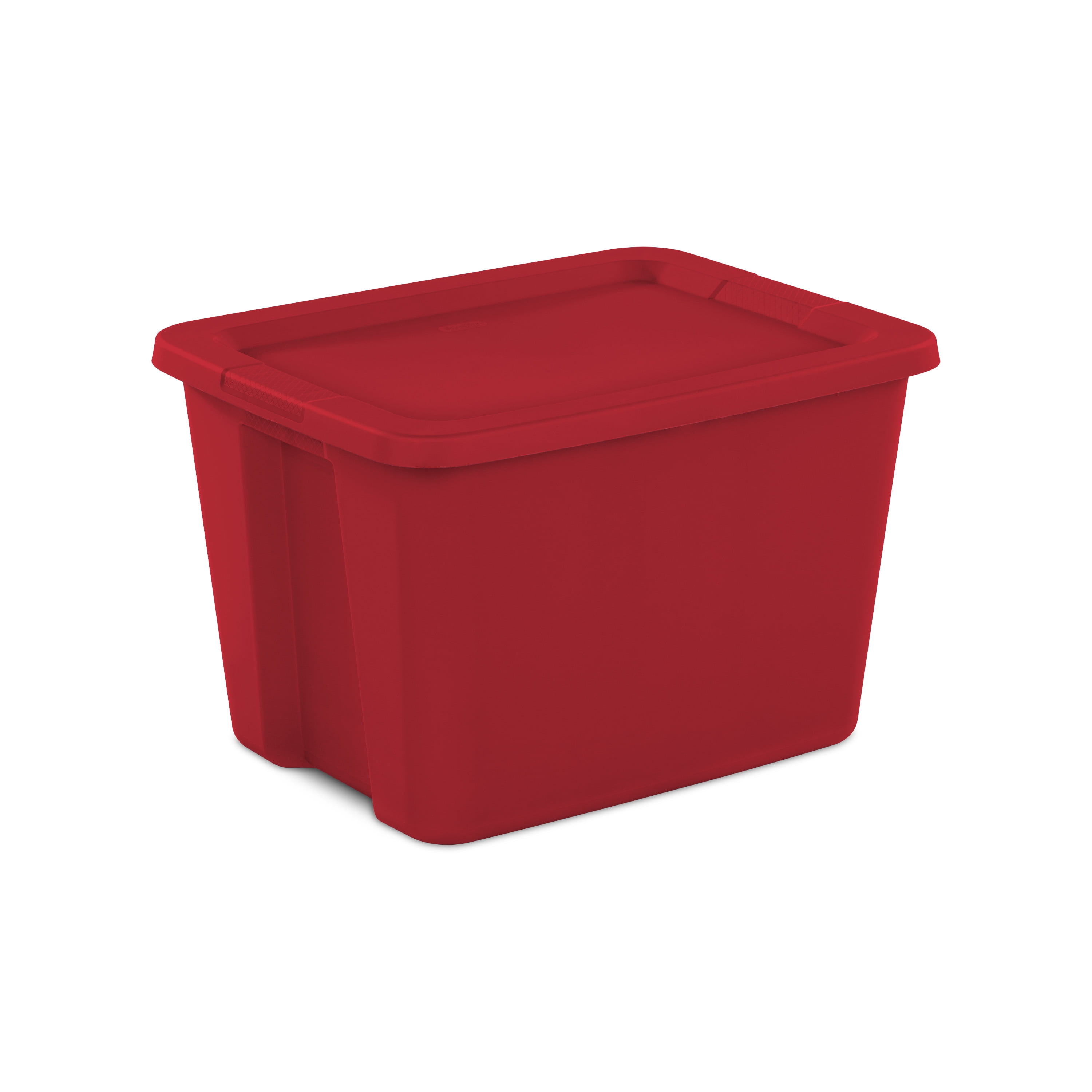 Sterilite Corporation 18-Pack Sterilite 18-Gallon (72-Quart) Blue Tote with Latching Lid in the Sterilite Corporation 18-Pack Sterilite 18-Gallon (72-Quart) Blue Tote with Latching Lid in the