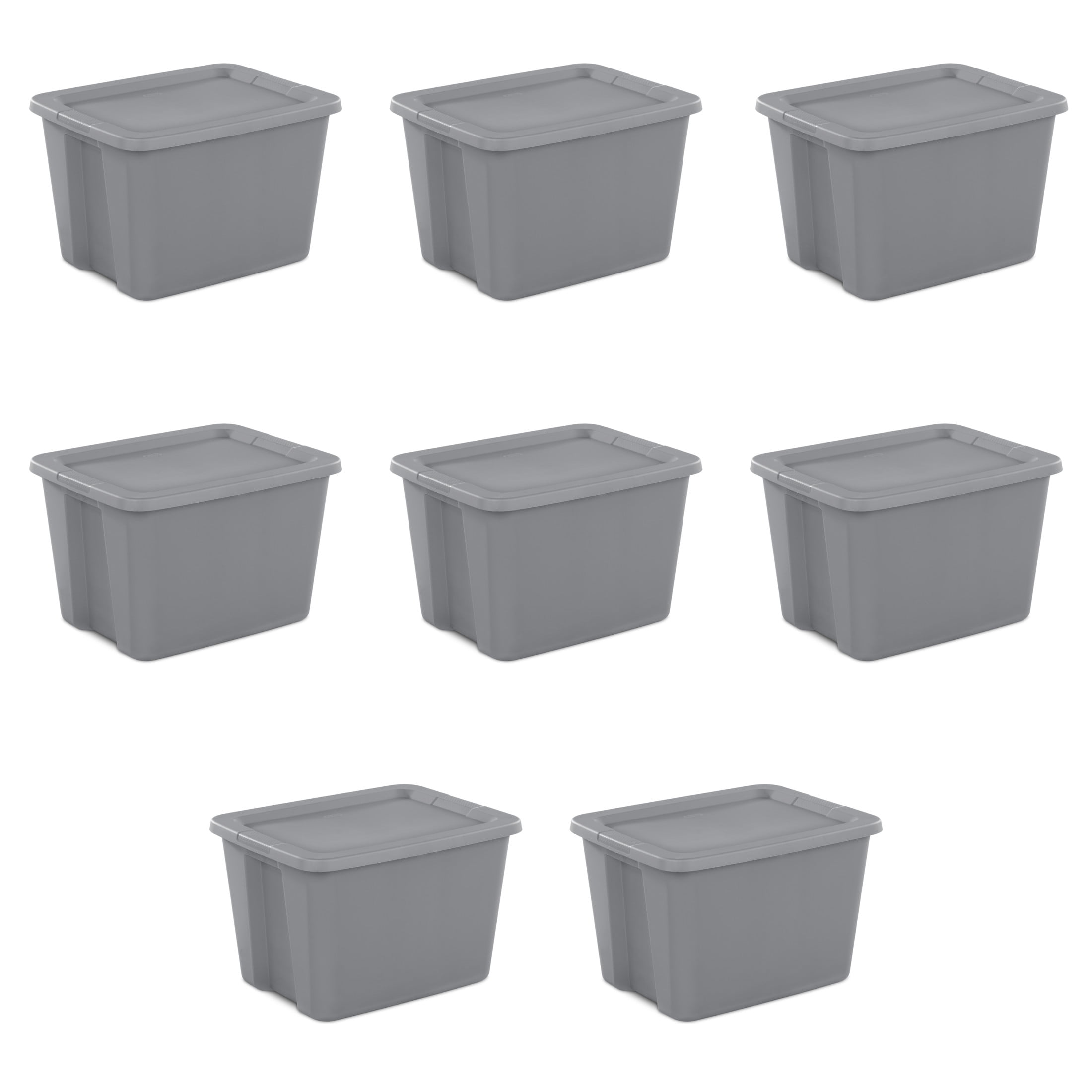 Plastic Totes in Plastic Storage Bins Boxes Walmart
