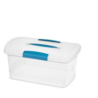 Sterilite Medium Nesting ShowOffs, Stackable Storage Bin with Latch Lid, 18  Pack, 1 Piece - Fry's Food Stores