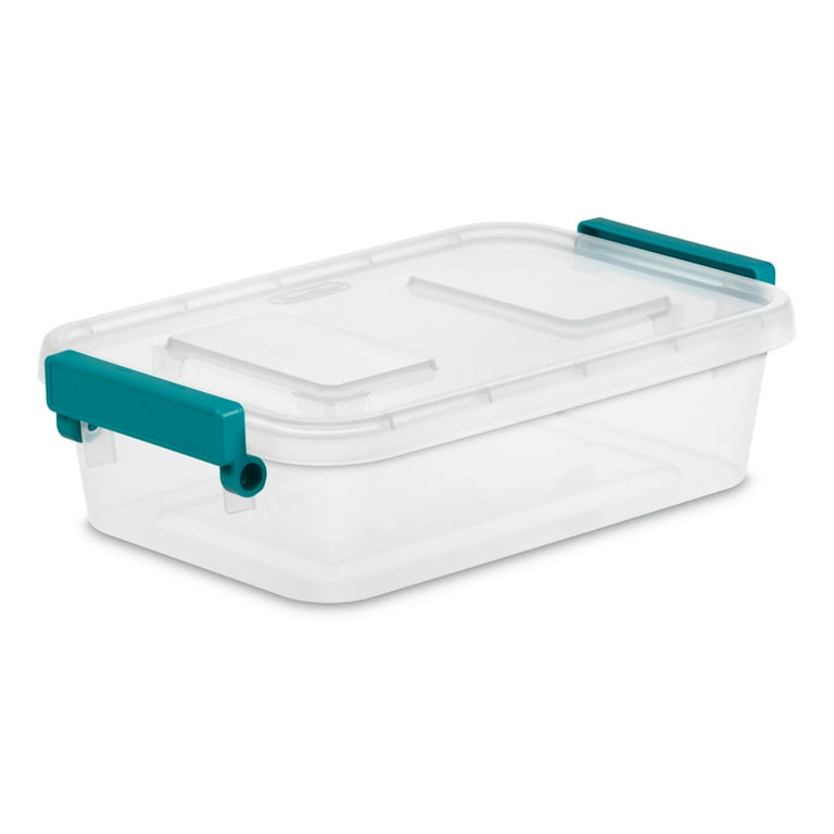 Sterilite 2.7 Quart Clear Modular Latch Box, 2 Piece - Walmart.com