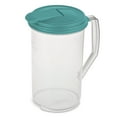 thumbnail image 1 of Sterilite, Pitcher, 2 Qt. Round Pitcher Plastic, Blue Atoll, plastic, 2 qt, helpful for family beverage service., 1 of 8