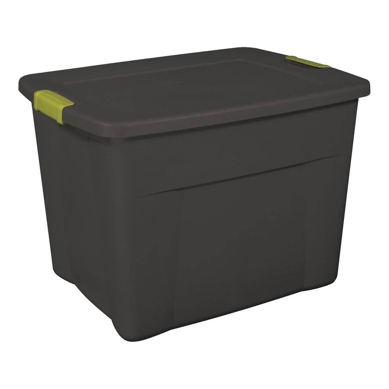 Sterilite 22 Gallon Large Durable Stackable Latch Storage Tote 19403V06