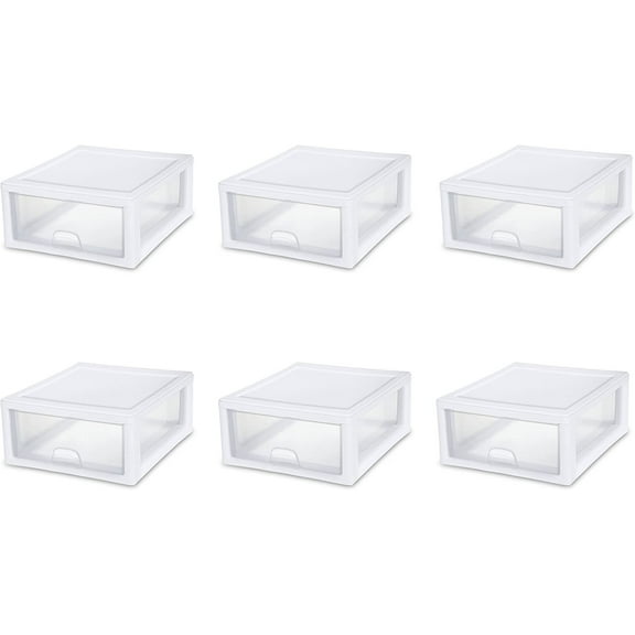 Sterilite 23018006 16 Quart/15 Liter Stacking Drawer