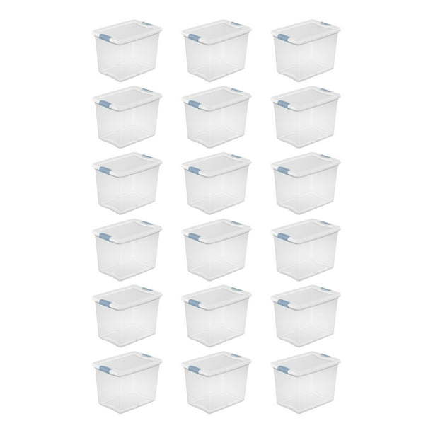 Sterilite 25 bloaty Shelf Tote