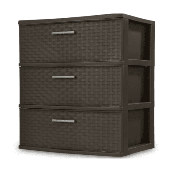 Sterilite 25306P01 Weave Storage Container, Brown