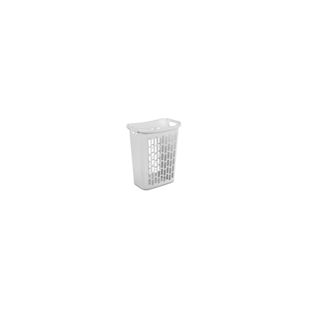 12368006 Open Hamper, Rectangular, White, 1.8-Bushel - Quantity 1