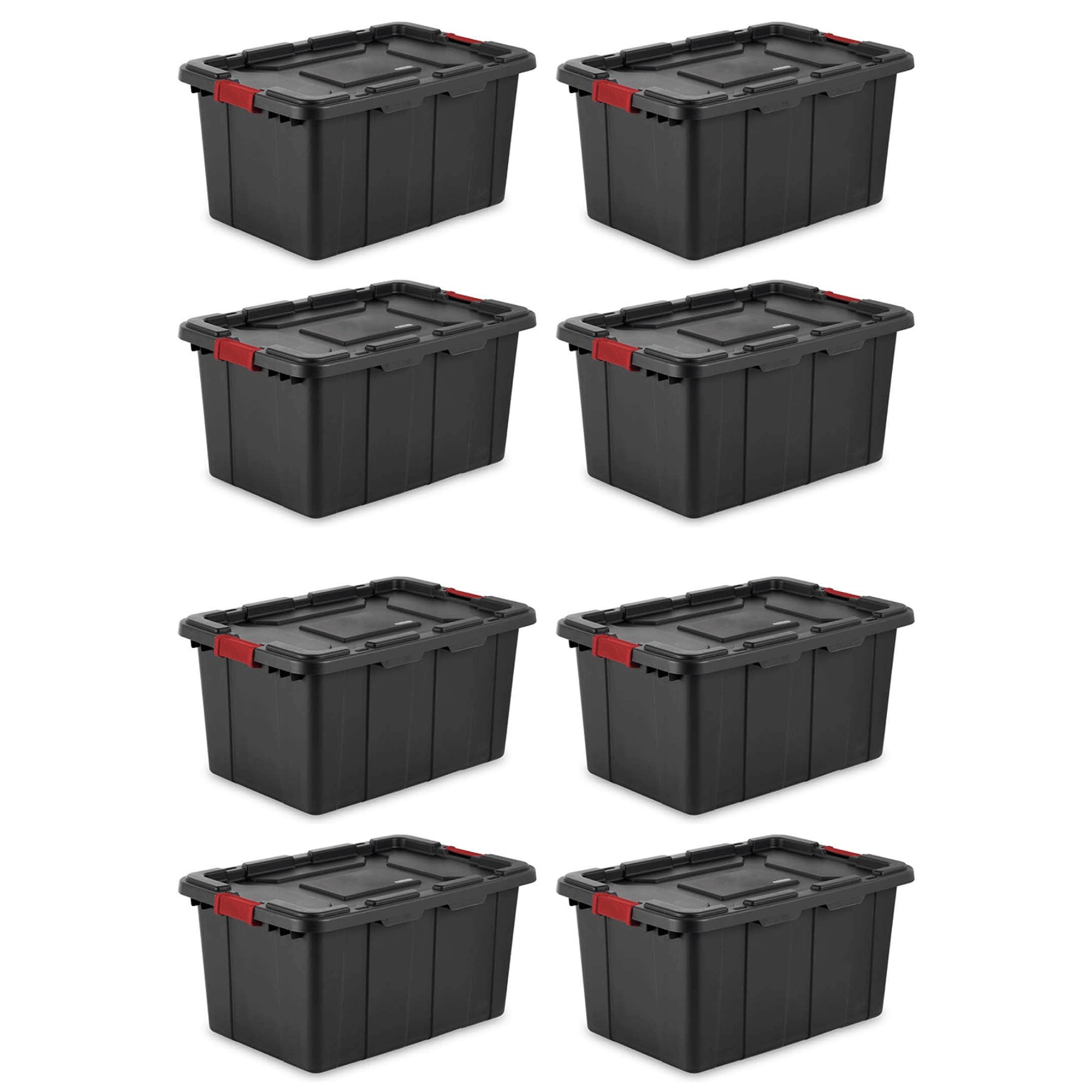 Sterilite 27 Gal./102 L Stacker Box, Black, Available in Case of 4 or  Single Unit – Eastern Over Stock