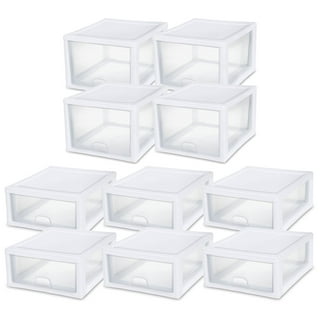 HAIXIN Plastic Drawers, Two Way Opening Storage Drawers, Storage Bins with  Drawers, Drawers Organizer for Clothes, Stackable Wardrobe Drawers, Milk  White Under Desk Storage Drawer for Bedroom, 1 Pack - Yahoo Shopping