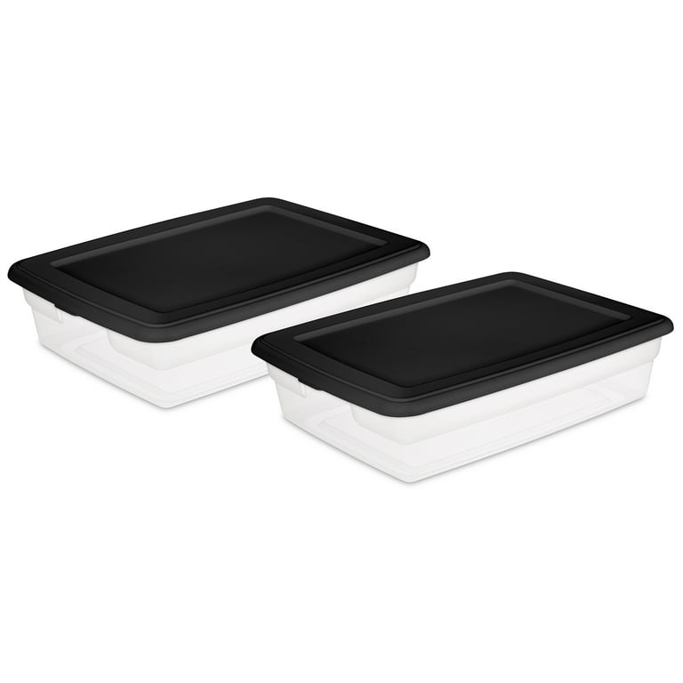 Opaque on sale plastic box